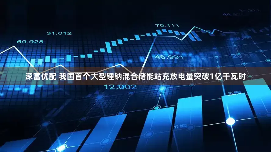 深富优配 我国首个大型锂钠混合储能站充放电量突破1亿千瓦时