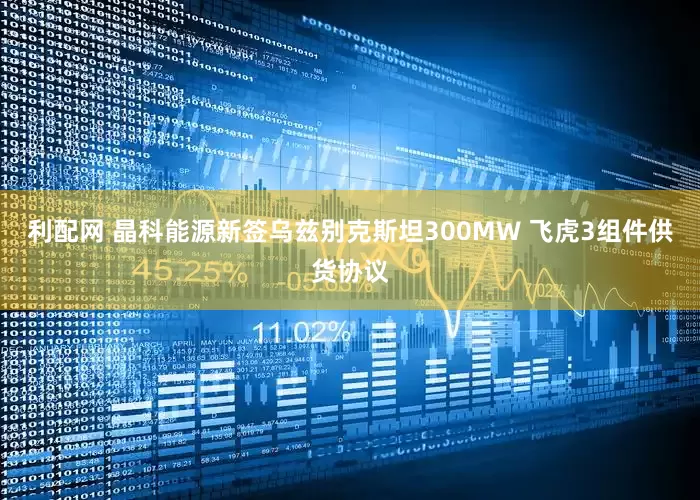 利配网 晶科能源新签乌兹别克斯坦300MW 飞虎3组件供货协议